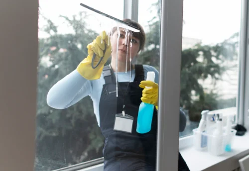 Nettoyage de vitres intérieures et extérieures à Collongues